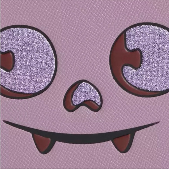 💜🦇Coach Halloween bat crossbody bag purse canteen 2024 NEW IN PACKAGE 🦇💜 - Picture 2 of 10